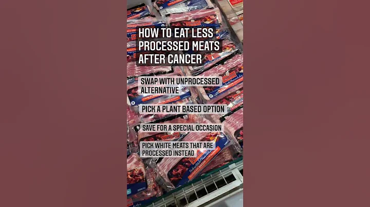 Is it safe to eat processed meat after cancer?