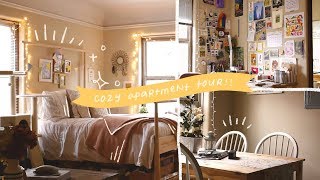 my studio apartment tour! ✨🌿 cozy, warm, and colorful