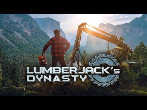 Lumberjack's Dynasty - Первый запуск, первый взгляд. Знакомство с игрой. Симулятор лесоруба