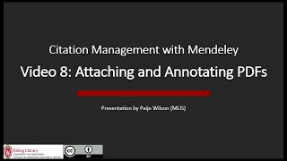 8 Attaching and Annotating PDFs