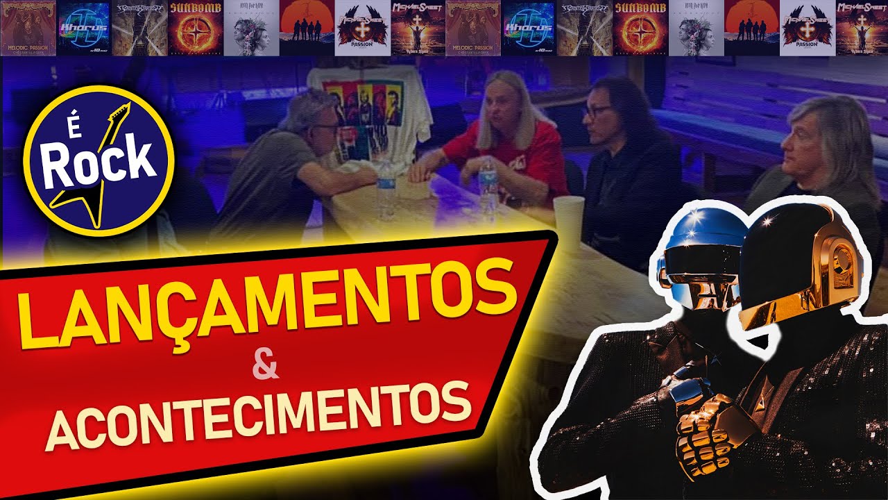 LANÇAMENTOS & ACONTECIMENTOS do ROCK e METAL /// 1º Trimestre 2021