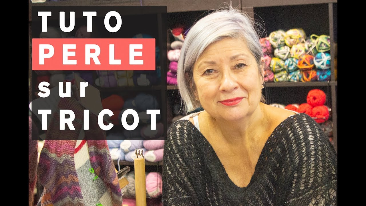 Technique du Montage Perlé à la Continental | Zone Tricot