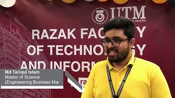 MSc Engineering Business Management at Universiti Teknologi Malaysia