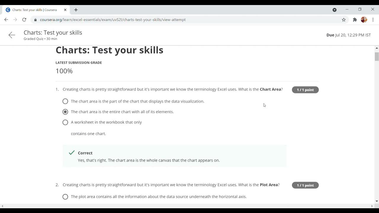 Coursera Week 6 Quiz answers Test your skills YouTube