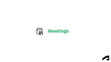 Introduction to Meetings