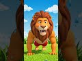#youtubeshorts lion pushup #cartoon video