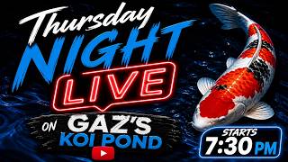 Thursday Night Live / GKP ...  Koi  appreciation kujaku