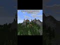 Minecraft Majestic Mountain Castle Shader Comparison!