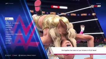 WWE 2k20 is still broken