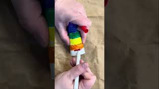 DIY Rainbow Windsock Craft