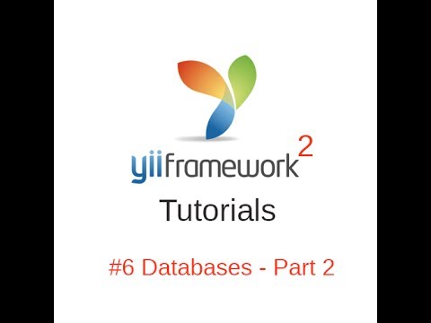 Yii2 Tutorials 6 Databases Part 2 Youtube