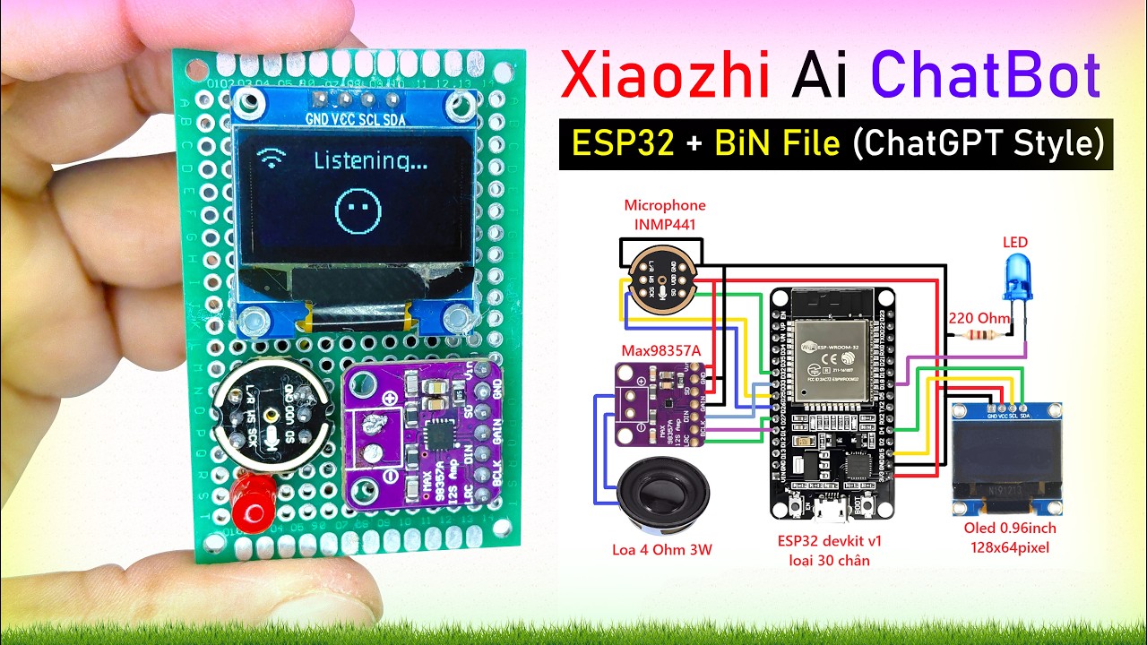 DIY Real AI Voice Assistant with ESP32 🤯 ChatGPT Style