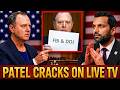 Schiff Questioned Patel Over “Black Book” Claims in Tense Senate Hearing Exchange