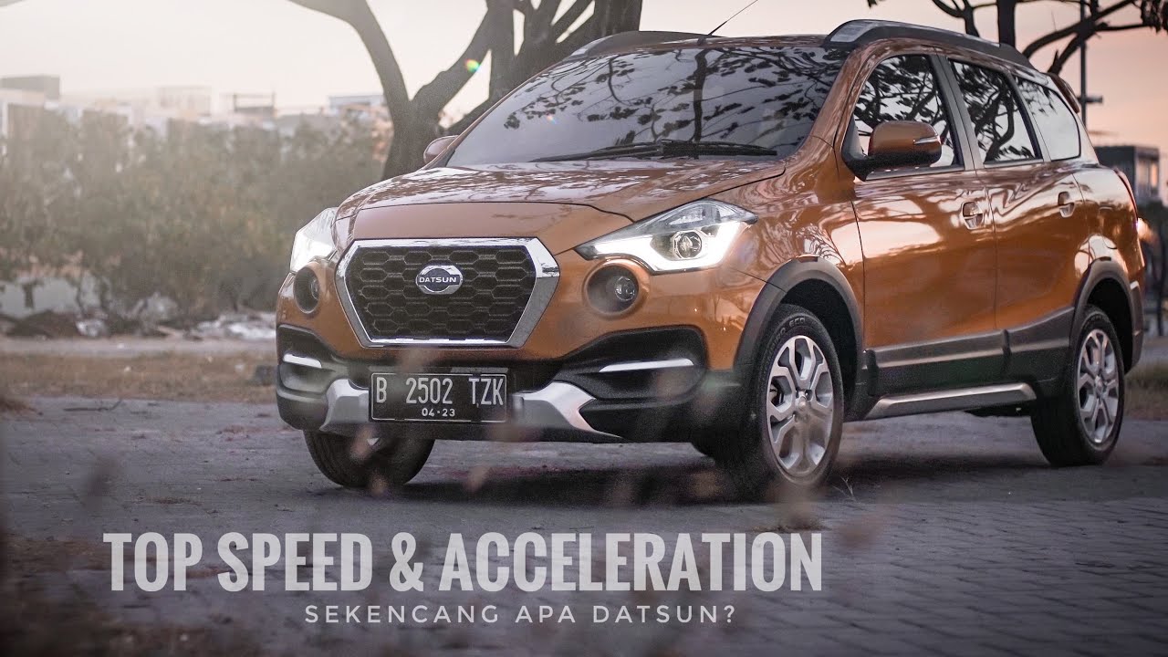 Datsun Cross TOP SPEED ACCELERATION YouTube