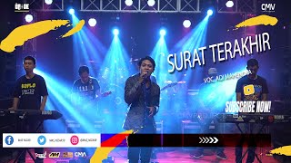 Download Lagu #liveconcert#dangdutvirtual SURAT TERAKHIR (cover) - ADI MAHENDRA - OM. OA OE - PEMALANG. MP3