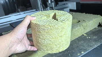 400W Oscillating Knife Cutting Machine | Cutting 120mm Rock Wool Board Smoothly with High Precision