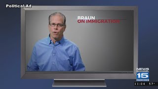 Braun political ad uses Jackson's death to pitch immigration