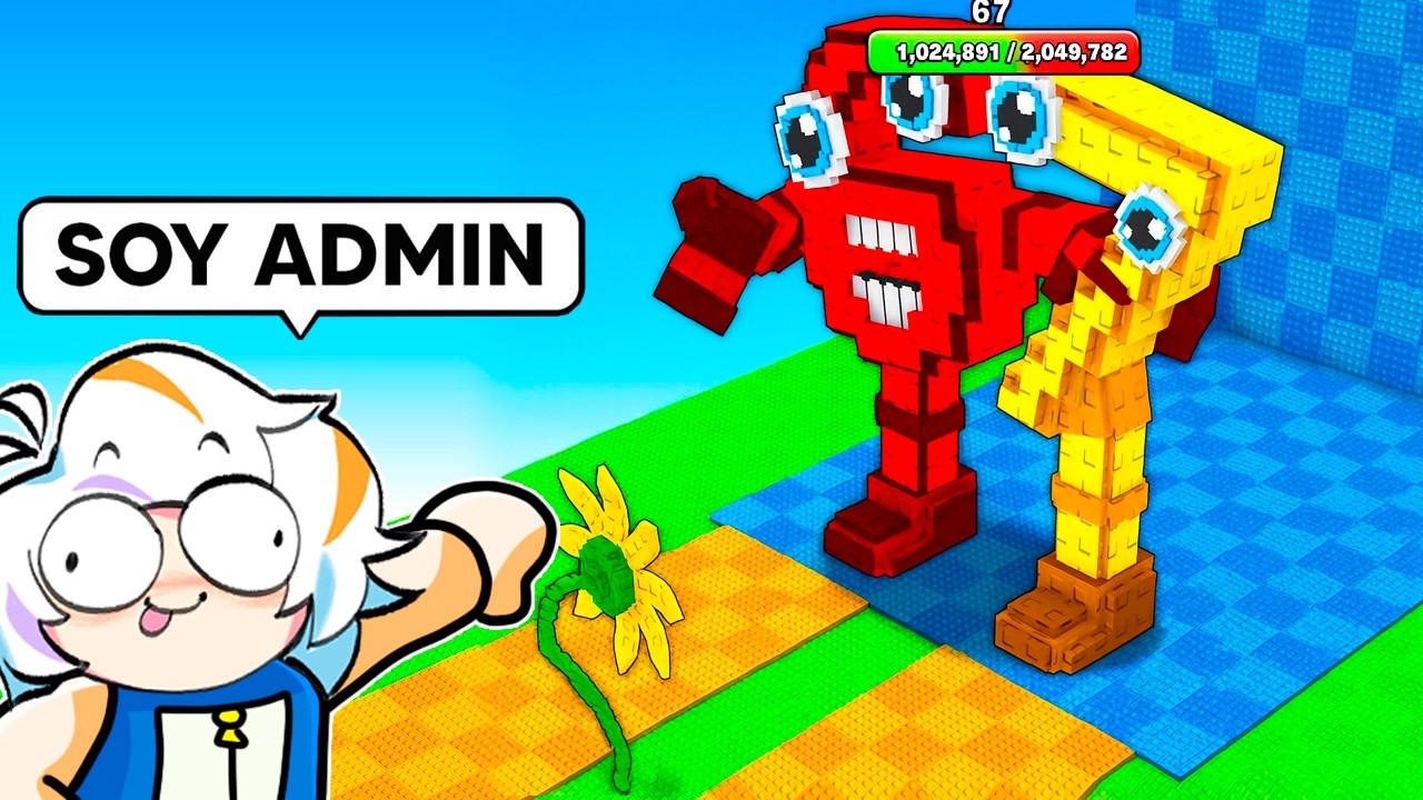 USE COMANDOS DE ADMIN EN PLANTAS VS BRAINROTS COMPLETO (ROBLOX)