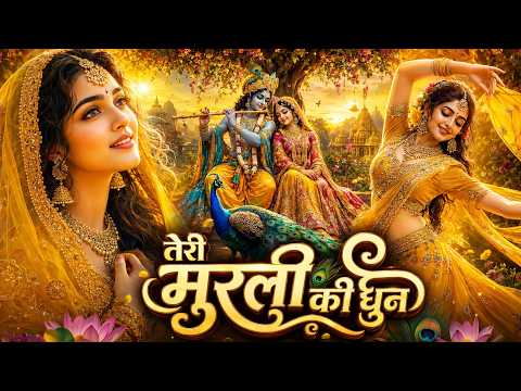 तेरी मुरली की धुन सुनने मैं बरसाने से आयी | Teri Murli Ki Dhun - Most Popular Radha Krishna #bhajan