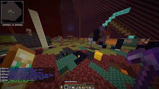 Walking to the nether corner in 9b9t