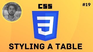 How to Style a Table and Make it Responsive  - CSS3 tutorials for beginners in 2022