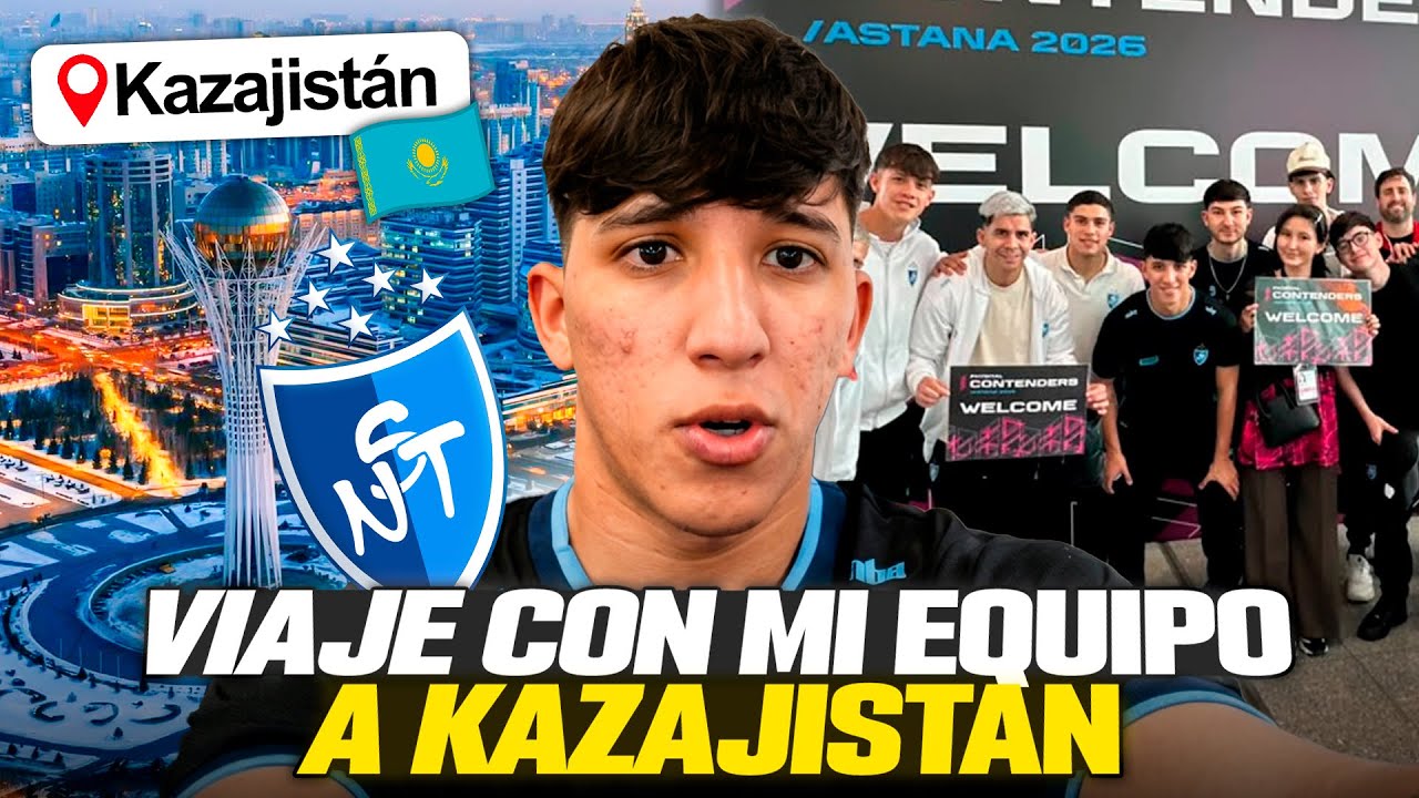 ASÍ FUE MI VIAJE Y 1ER DÍA EN KAZAJISTÁN🤯🇰🇿 | NSTEAM en Kazajistán