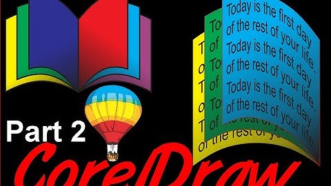 Corel Draw Tips & Tricks Book Graphic Part 2