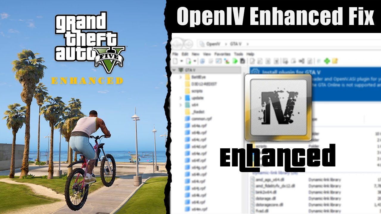How to Install OpenIV Fix for GTA V Enhanced - Guide! 🪧 - YouTube