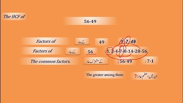 BMC Edu. Urdu Math Std 6th Chp 9 HCF-LCM Part 2.