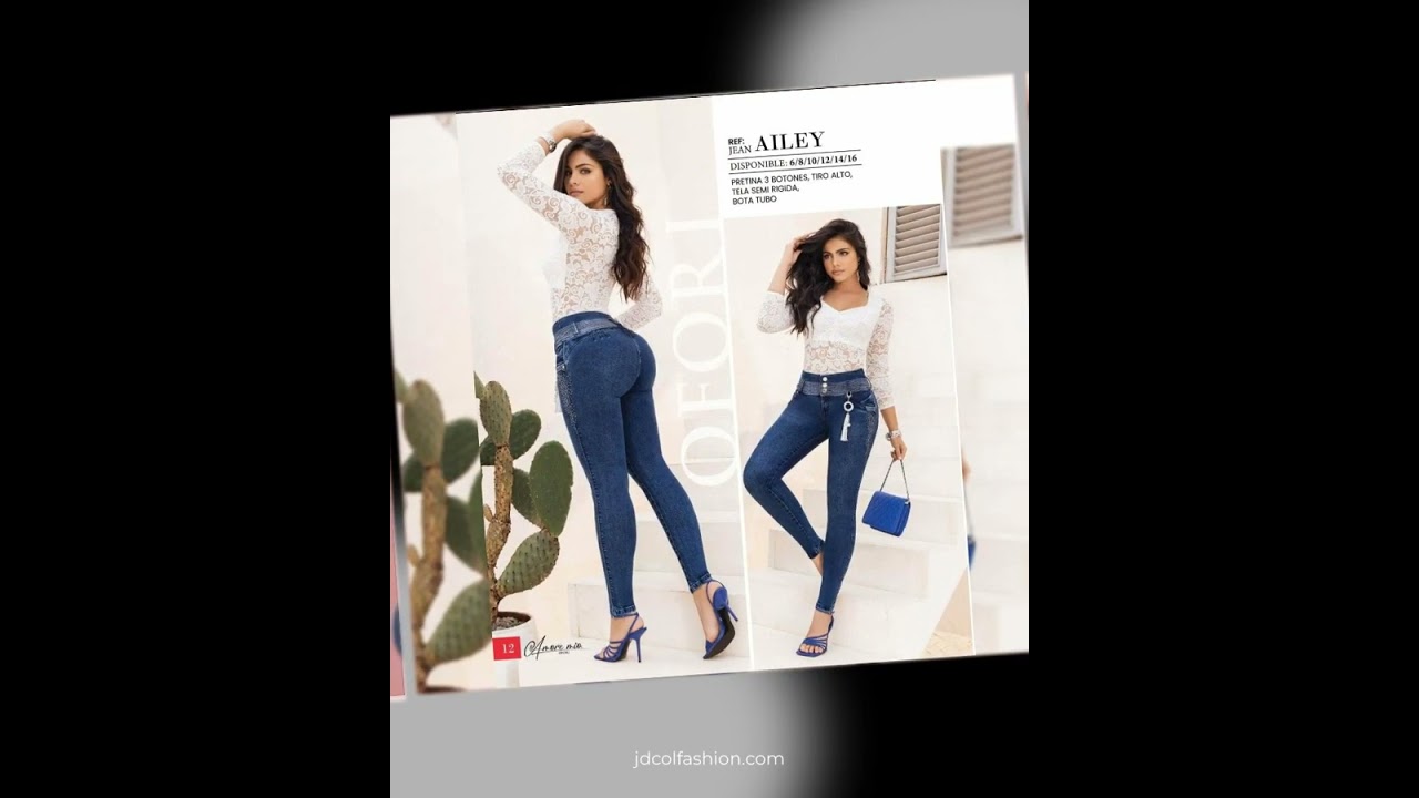 Ailey 100% Authentic Colombian Push Up Jeans