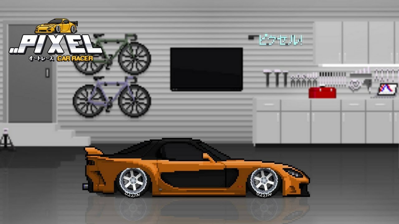 Pixel Car Racer Hans VeilSide Mazda RX7 YouTube