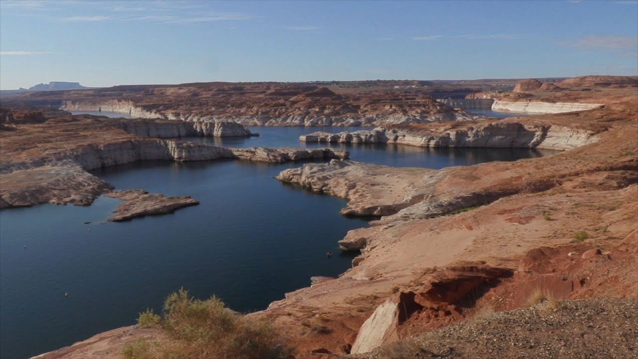 Drought drains Lake Powell to record low levels