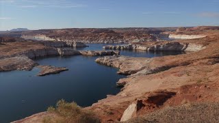 Drought drains Lake Powell to record low levels