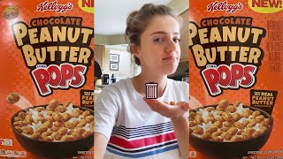The shortest CHOCOLATE PEANUT BUTTER POPS review ever on Cereal Sunday
