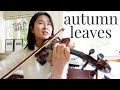 Classical violinist tries jazz  autumn leaves