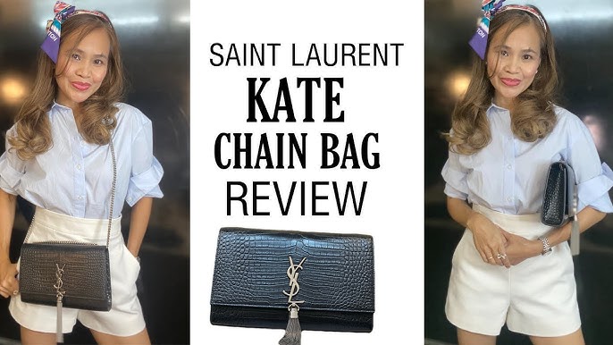 My Saint Laurent Small Kate Chain Bag Review - FORD LA FEMME