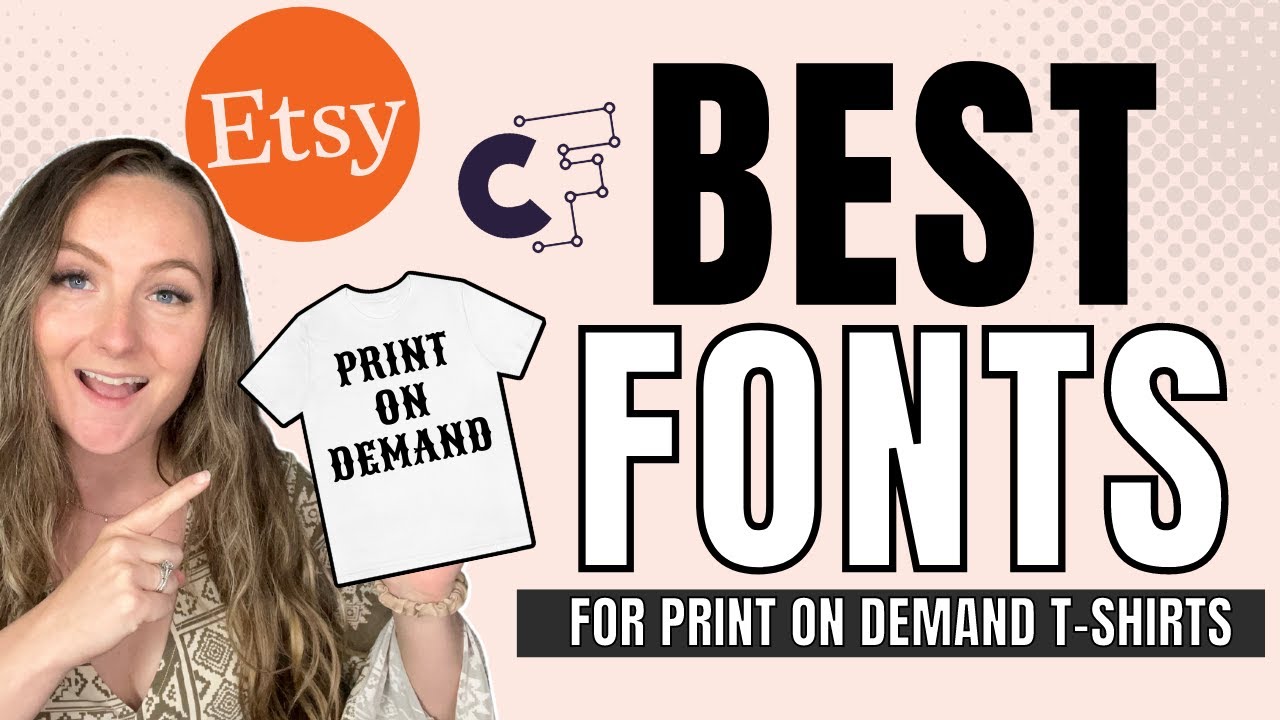 The Best Fonts For Print On Demand From Creative Fabrica (Plus Niche