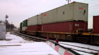 CP EMD SD40-2 5743 ICE 6410 Stacks and Racks 282 Bensenivlle