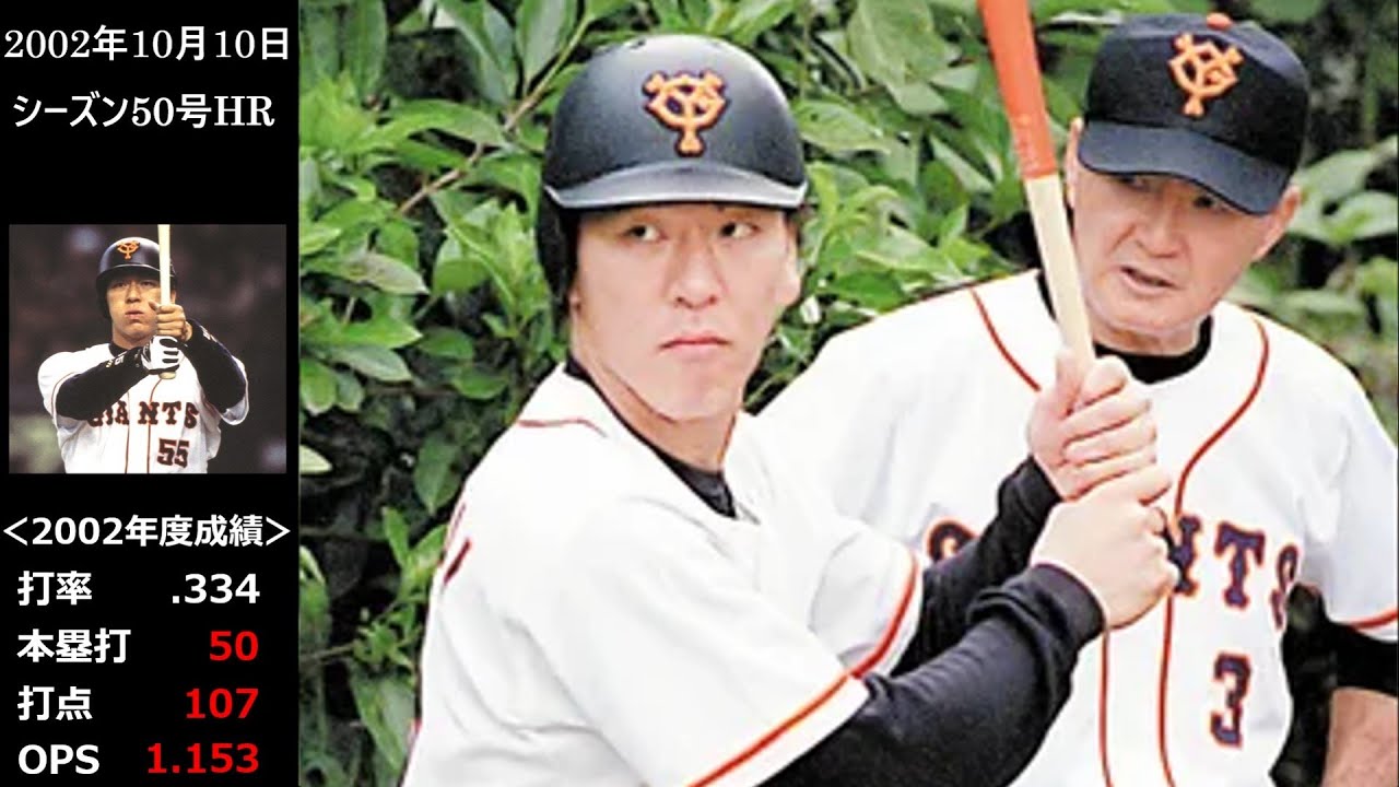 【長嶋茂雄終身名誉監督追悼】松井秀喜 東京ドームHR集（1993年～2002年）ショートVer.【長嶋監督の遺志を継ぐ】