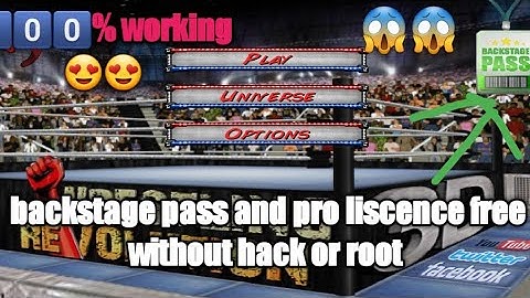 How to get backstage pass free in wr3d 😍without lucky patcher and zarchievr.