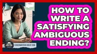 How To Write A Satisfying Ambiguous Ending?