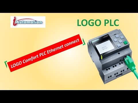 LOGO COMFORT PLC Ethernet connection (IP Address)