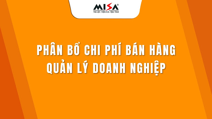 Phí quản lý tài khoản hạch toán trên misa