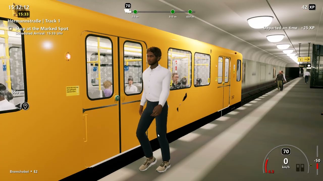 Subway Sim 2 F76E on the U8!