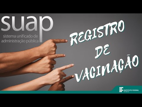 SUAP - Registro de Vacinação