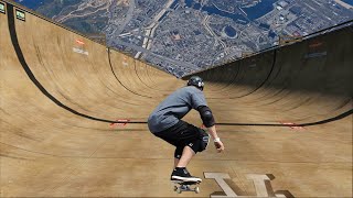 10 INSANE PLACES PEOPLE HAVE SKATED!