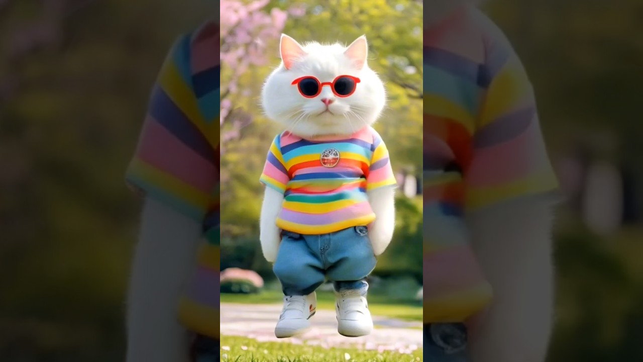 cat video crezy dance💃😃| 