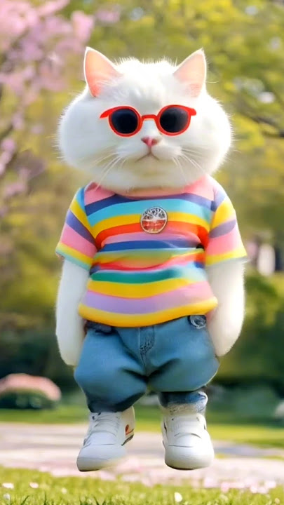 cat video crezy dance💃😃| #cat #cutecat #funnycats #catvideos #viraldance #414