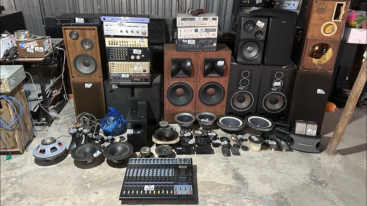 17/01💥0329963276💥th,lí âmli liền vang. Mixer 400k. Súp+loa BOSE. Thùng JBL USA. Bass khủng. Đầu đĩa
