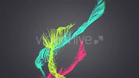 Colorful Strings Vj Loop V17 | Motion Graphics - Envato elements